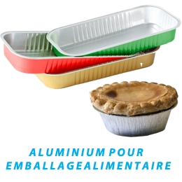 aluminium pour emballage alimentaire