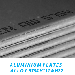 aluminum plates alloy 5754 H111 & H22